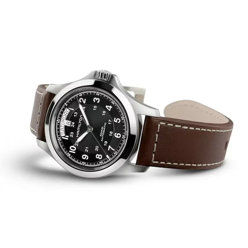 Hamilton Khaki Field King Automatic Black Men's Watch | H64455533